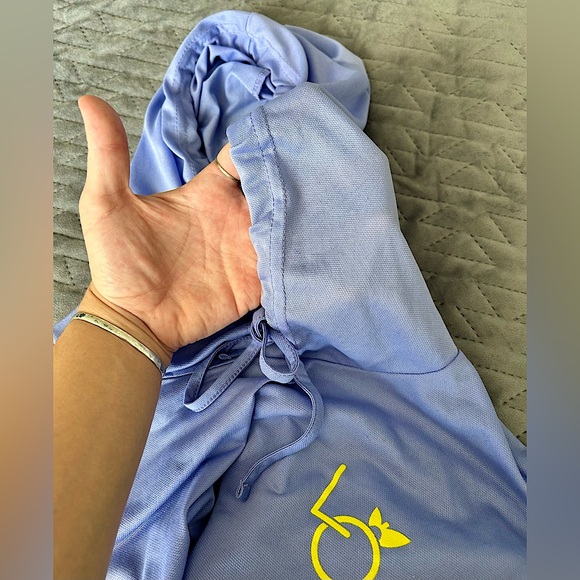 Cropped Hoodie / Lime Out “Suns Out Lime Out” / M - Picture 4 of 5